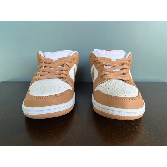 Nike SB Dunk Low Pro ISO "Light Cognac" Men's Size 8/Women's Size 9.5 DM8998-200 - Picture 6 of 11